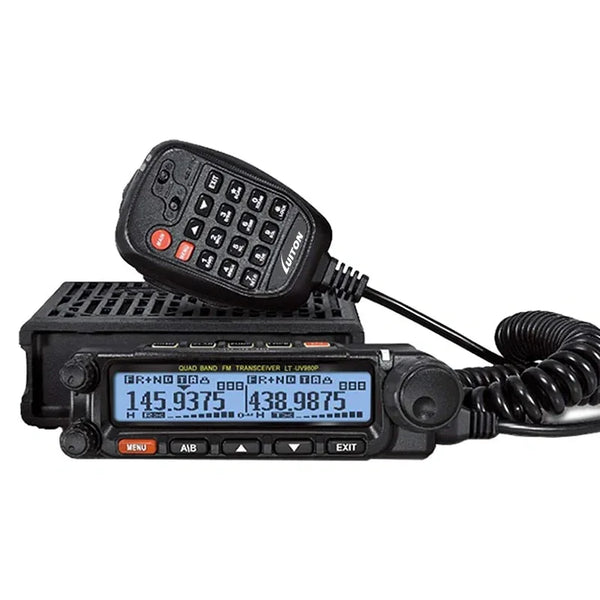 Luiton LT-UV980P 50W Quad Band Mobile Radio VHF & UHF Vehicle Radio