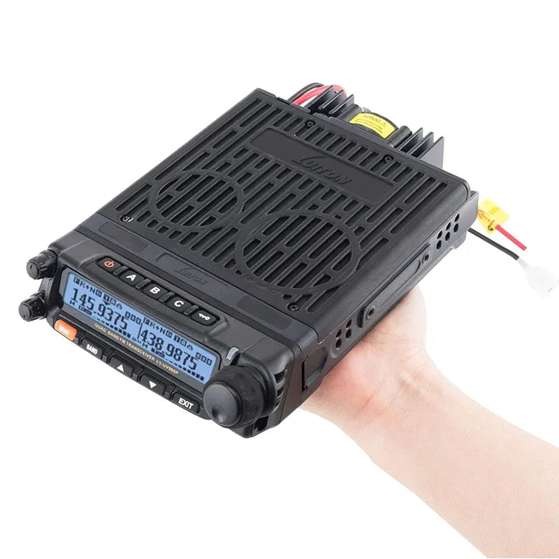 Luiton LT-UV980P 50W Quad Band Mobile Radio VHF & UHF Vehicle Radio