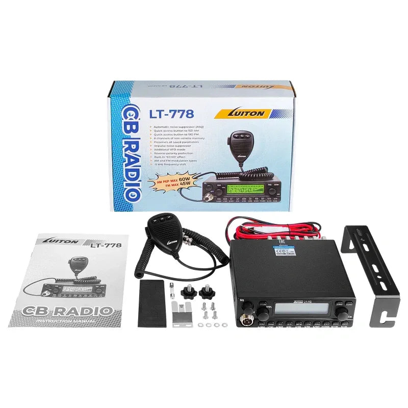 Luiton LT-778US High Power Output CB Radio