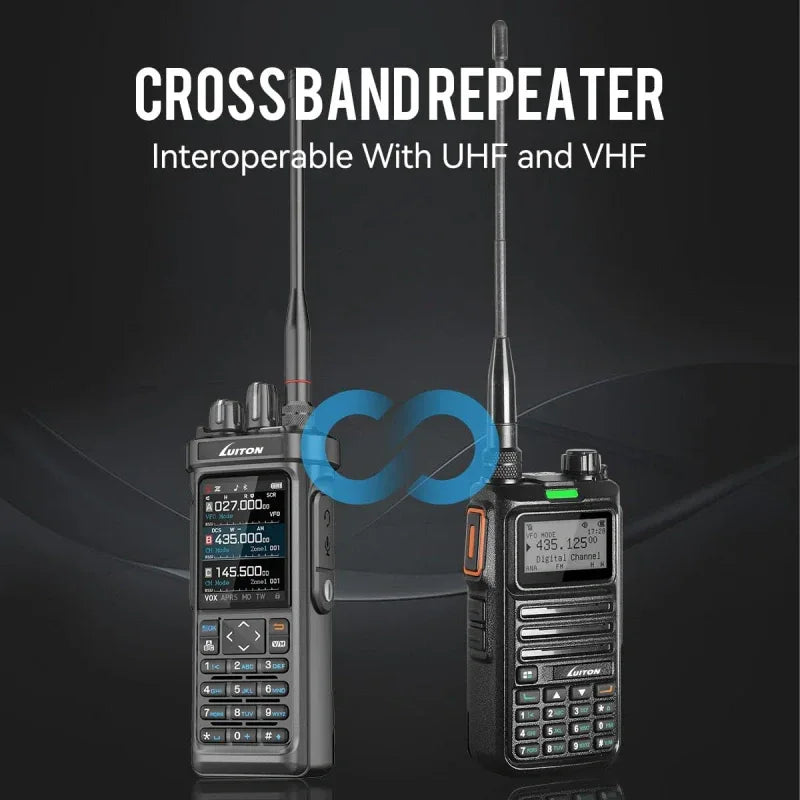 LT-950 PRO Ham Dual Band Radio Black