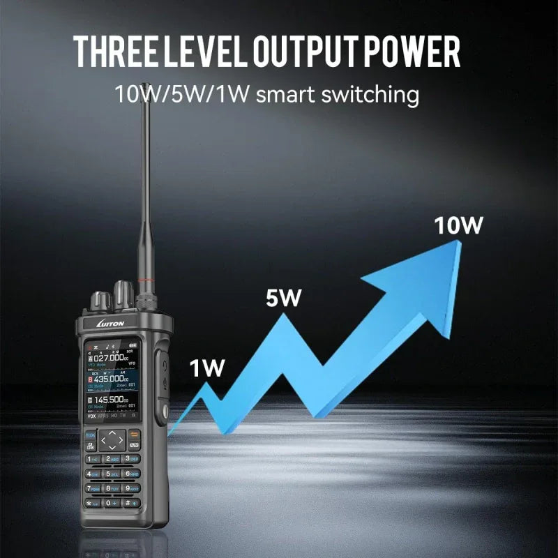 LT-950 PRO Ham Dual Band Radio Black